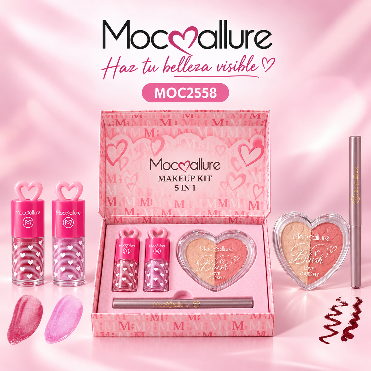 KIT GLOSS SET 4IN1 MOC2558