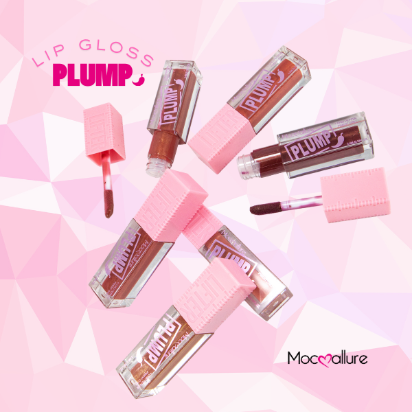 Lifter Gloss Plump Chili Glam: Glos Metálico Iridiscente Aumenta labios