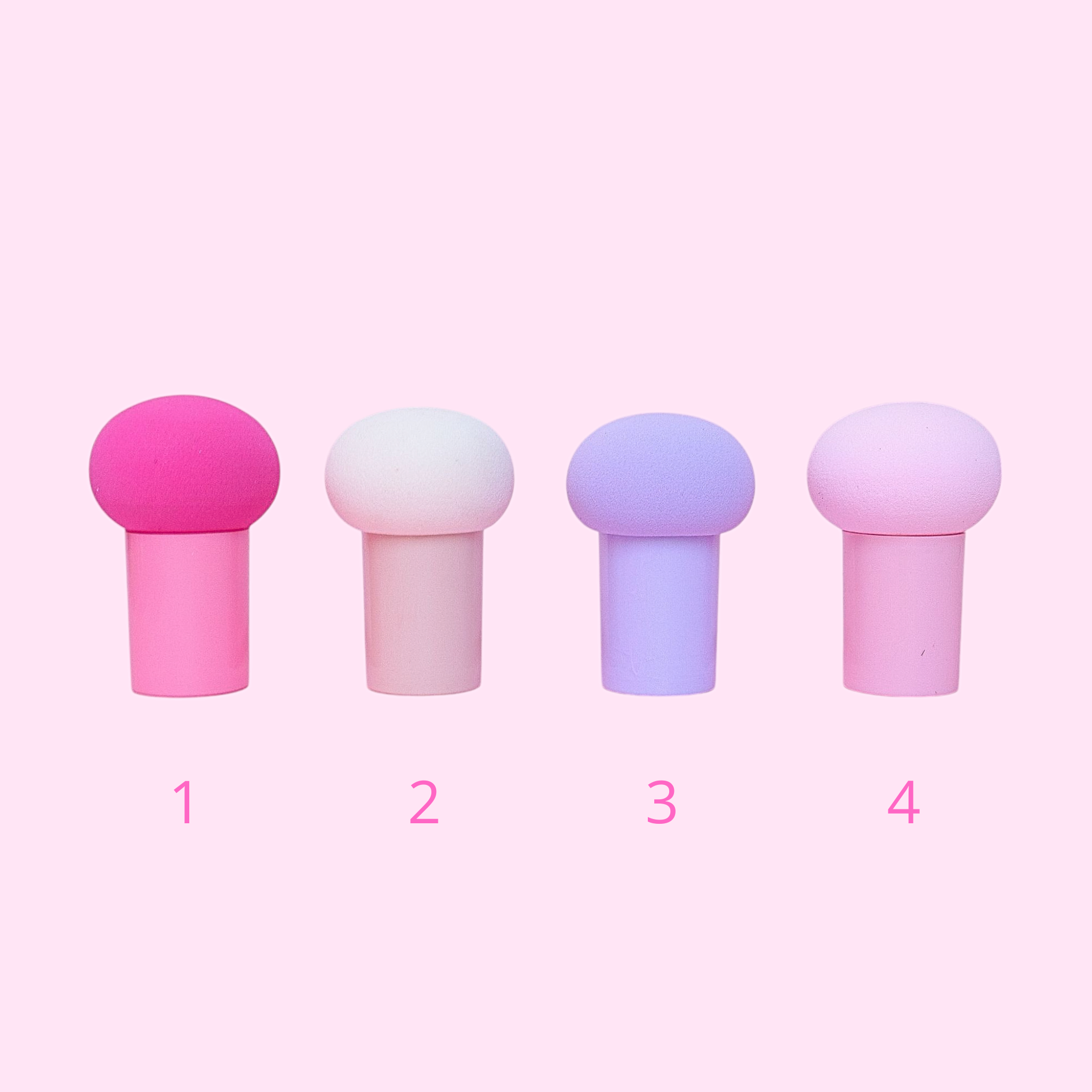 Esponja suave de maquillaje, 4 colores. Mocoallure