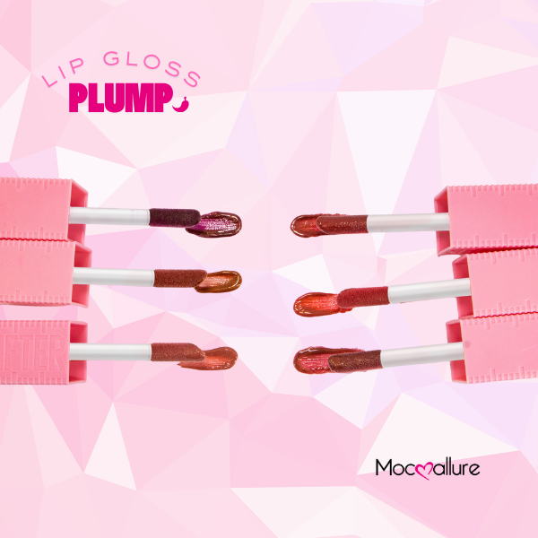 Lifter Gloss Plump Chili Glam: Glos Metálico Iridiscente Aumenta labios