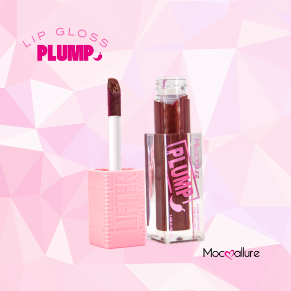 Lifter Gloss Plump Chili Glam: Glos Metálico Iridiscente Aumenta labios