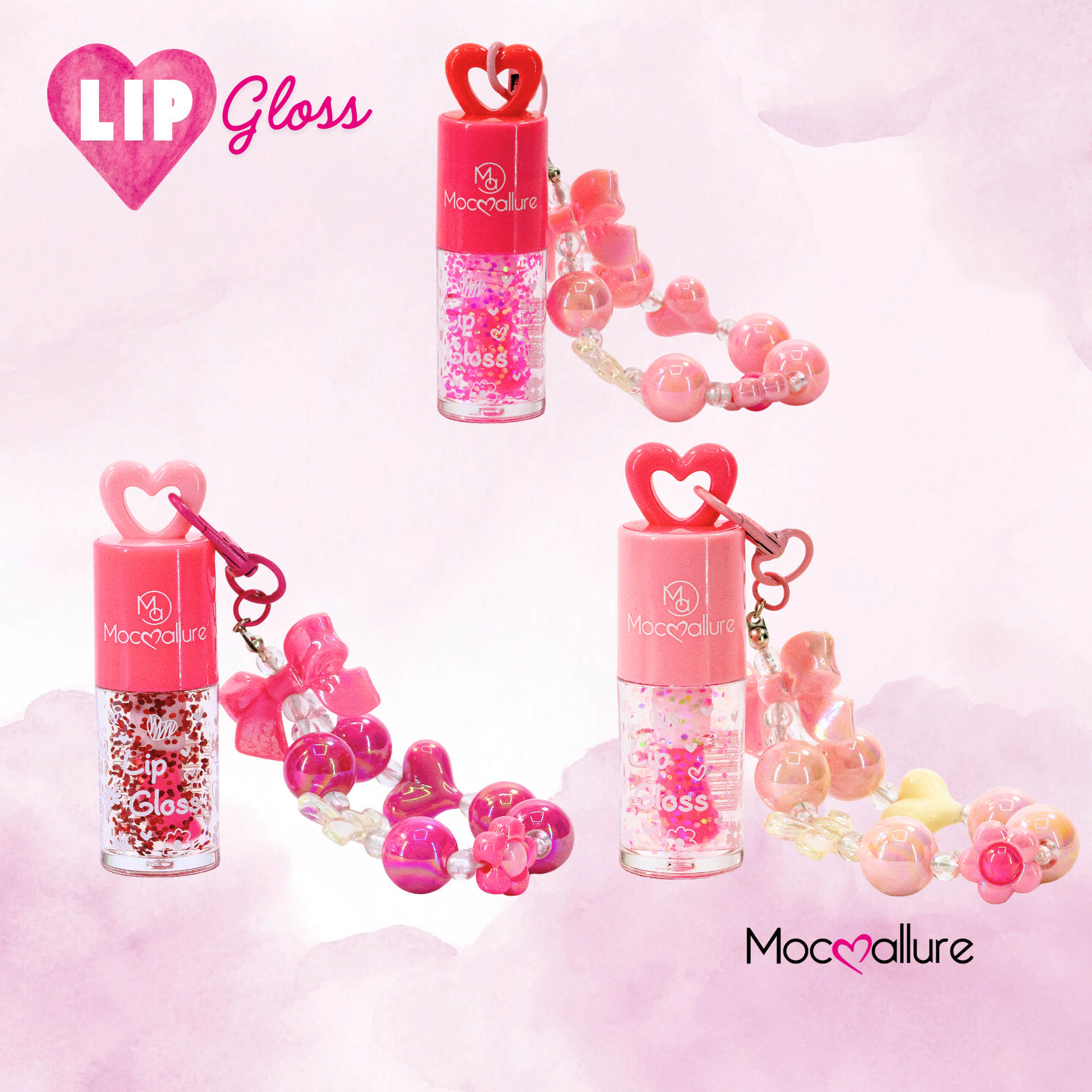 Lipgloss Glitter Pulsera