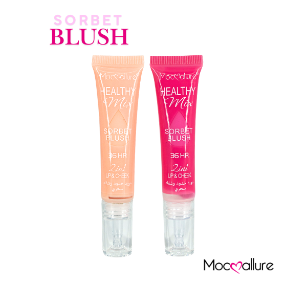 Sorbet Blush, rubor líquido saludable, Healthy Mix blush