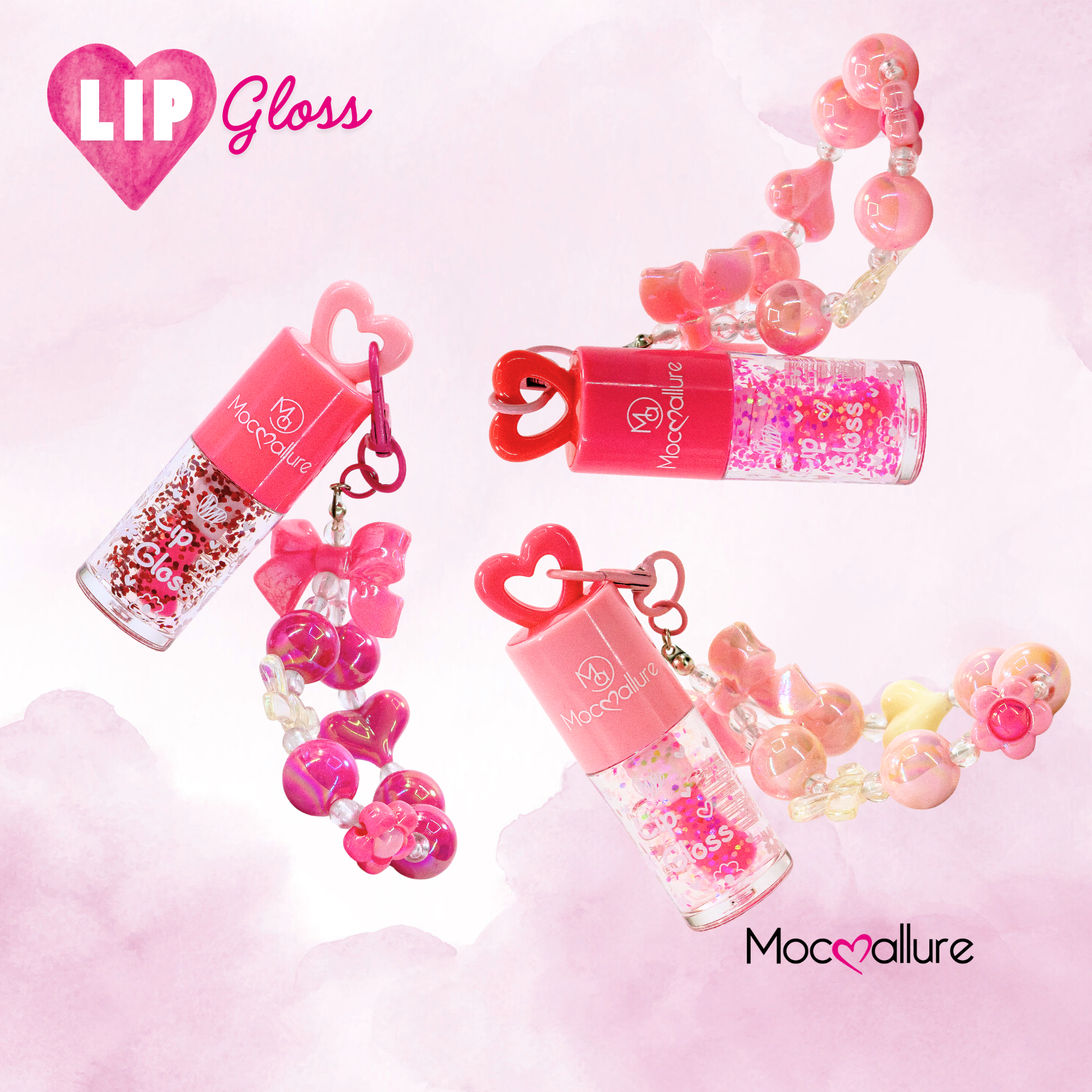 Lipgloss Glitter Pulsera