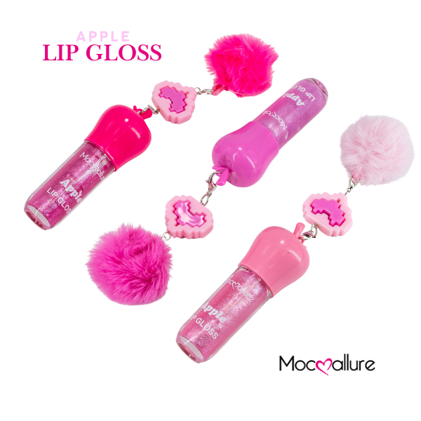 Apple Lip Gloss Pixel Heart