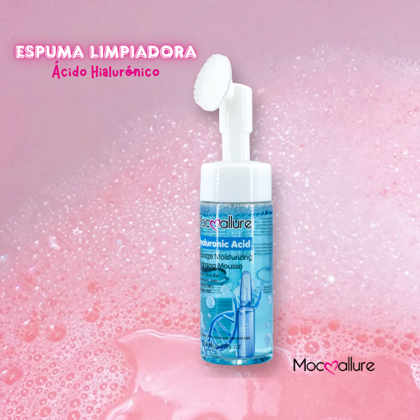 Limpiador facial Mocoallure Ácido Hialurónico