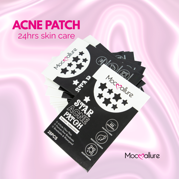 Parche anti-acné estrellitas negras