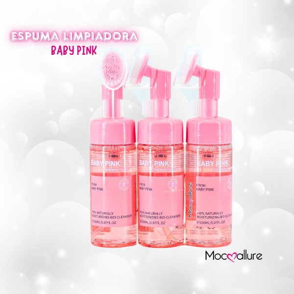 Limpiador facial Mocoallure - Baby Pink