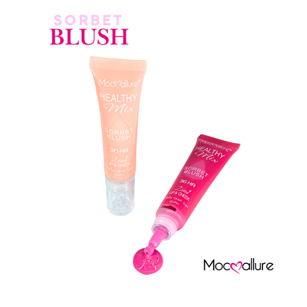 Sorbet Blush, rubor líquido saludable, Healthy Mix blush