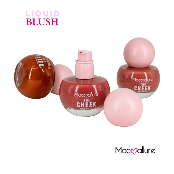 The Cheek Shimmer Liquid Blush