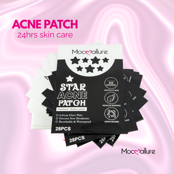 Parche anti-acné estrellitas negras