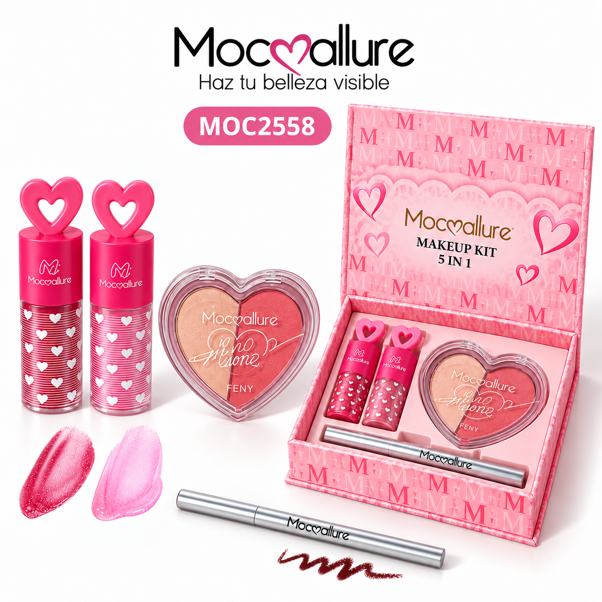 KIT GLOSS SET 4IN1 MOC2558