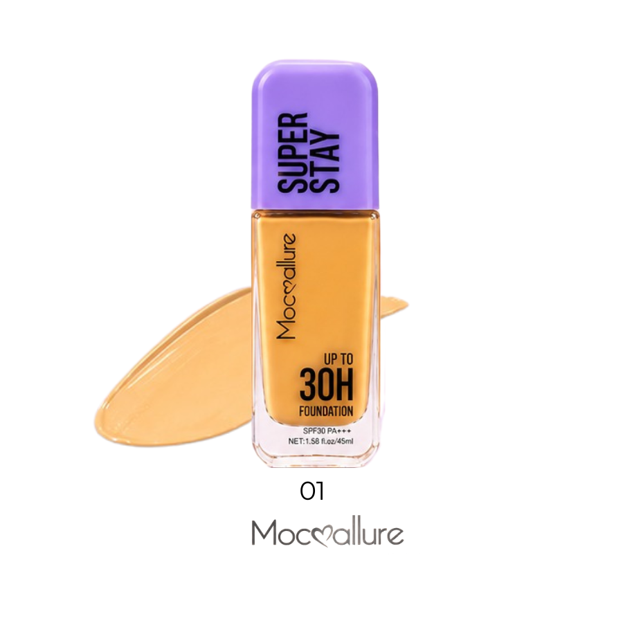 Base de Maquillaje Larga Duración 30H Mocallure Super Stay – Formato de Viaje