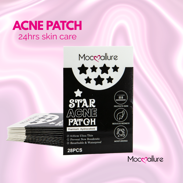 Parche anti-acné estrellitas negras