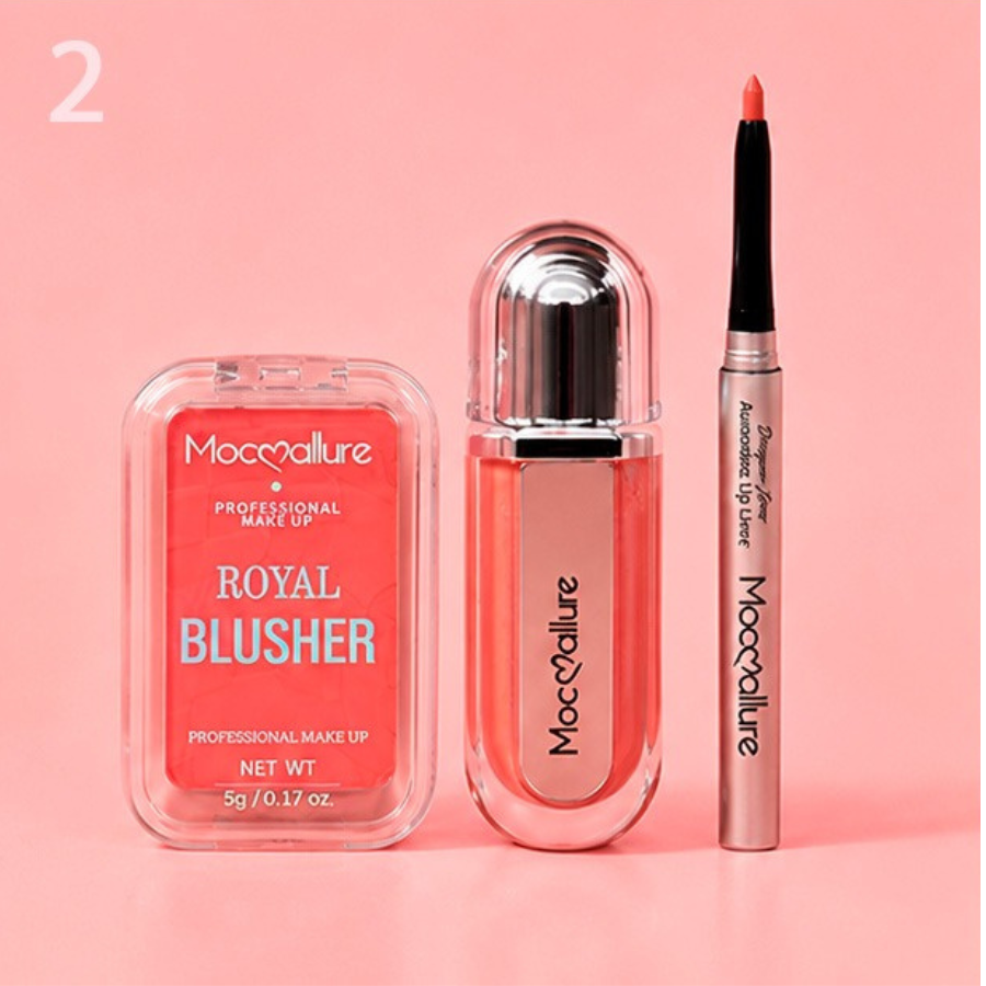 MakeUp Set Mocoallure con Estuche y Bolsa