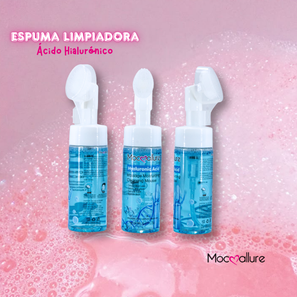 Limpiador facial Mocoallure Ácido Hialurónico