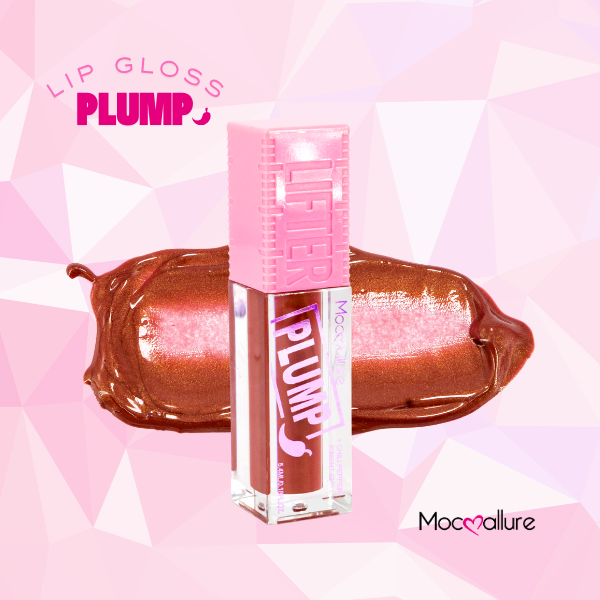 Lifter Gloss Plump Chili Glam: Glos Metálico Iridiscente Aumenta labios
