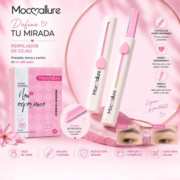 Perfilador de Cejas Retráctil Mocoallure Eyebrow Razor
