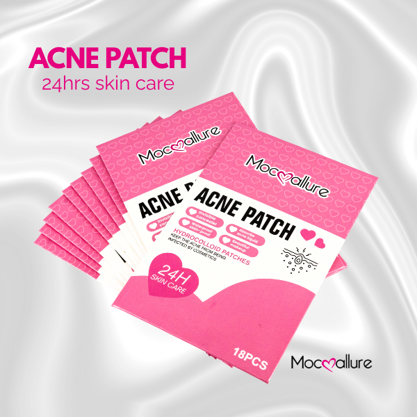 Parche anti-acné corazones rosas