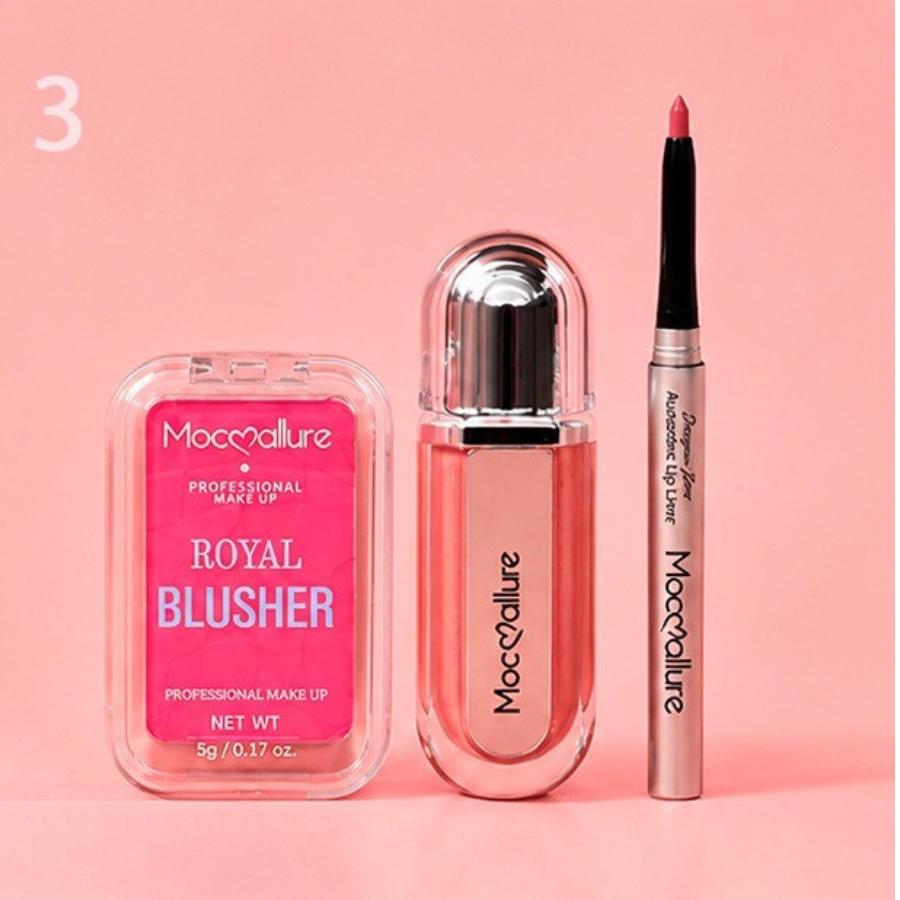 MakeUp Set Mocoallure con Estuche y Bolsa