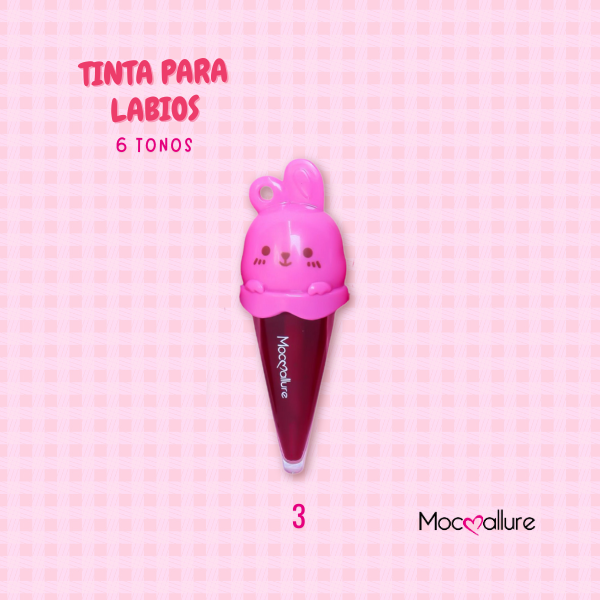 Tinta para labios. 6 Tonos. Mocoallure