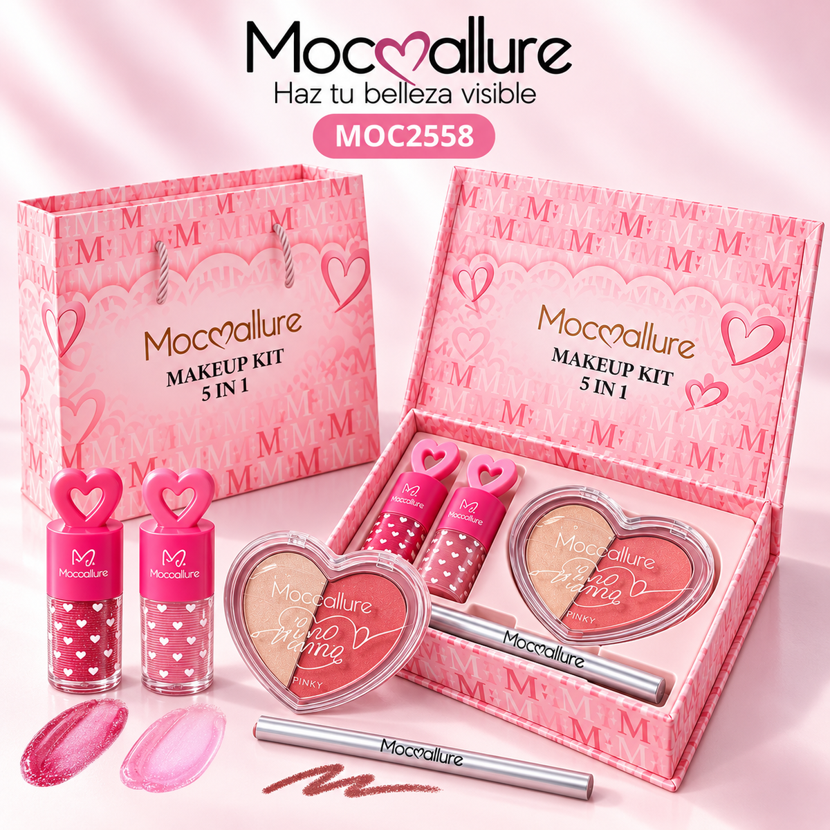 KIT GLOSS SET 4IN1 MOC2558