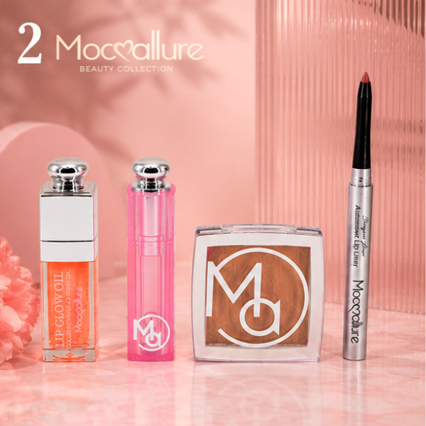 Set de Maquillaje Mocoallure Lip balm & Cheek elegance | 4 Piezas