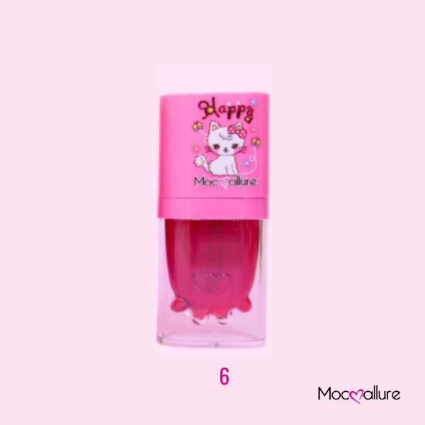 Tinta de Labios Duradero – 6 Tonos. Mocoallure