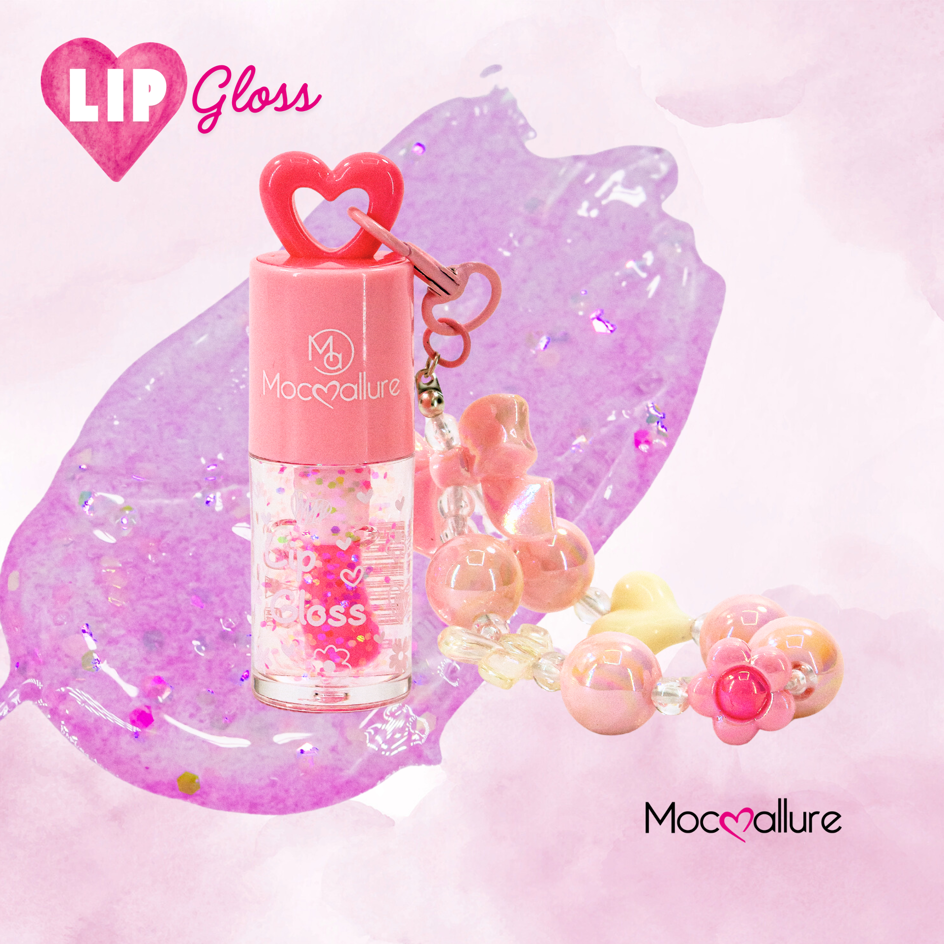 Lipgloss Glitter Pulsera