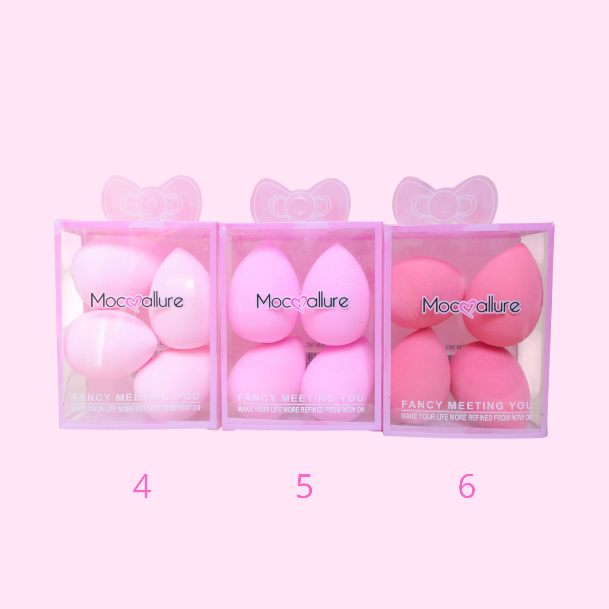Esponjas Body Blender – Set de 4 Esponjas. 6 Colores. Mocoallure