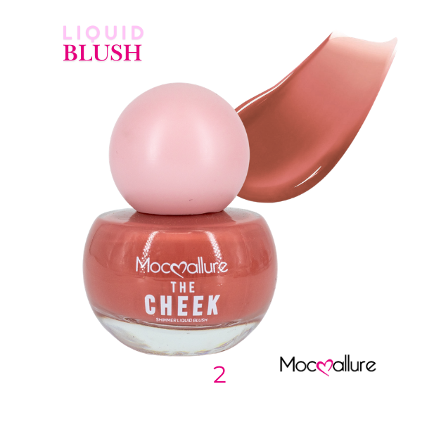 The Cheek Shimmer Liquid Blush