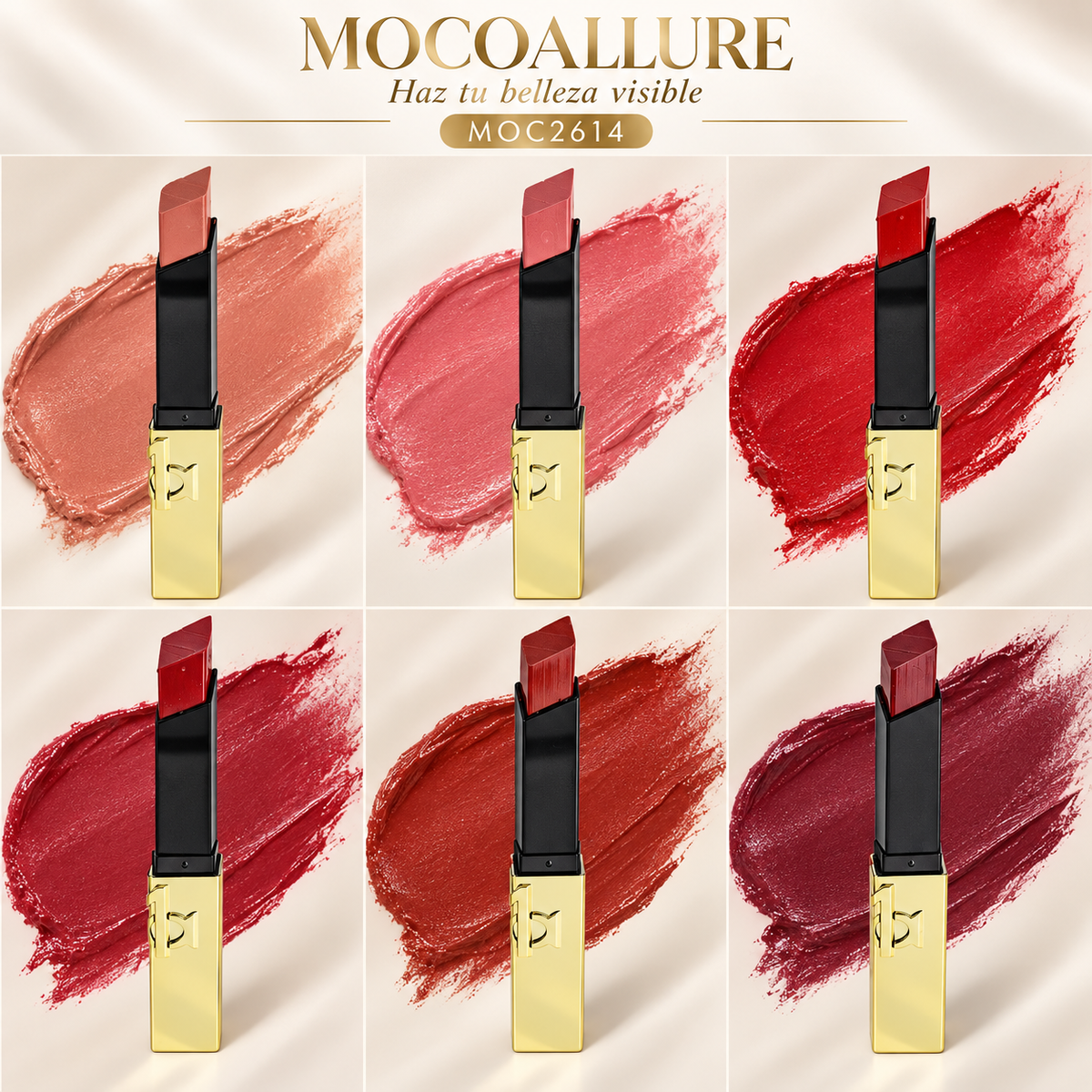 Golden Lipstick MOCOALLURE MOC2614