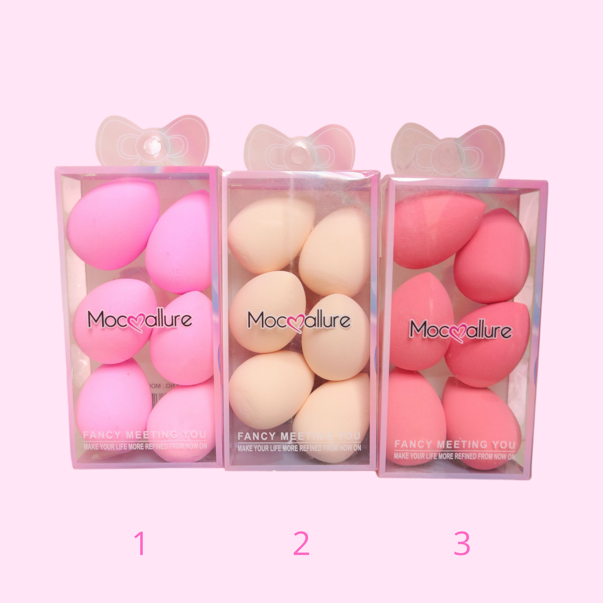 Esponjas Body Blender - Set de 6 Esponjas. 6 Colores. Mocoallure