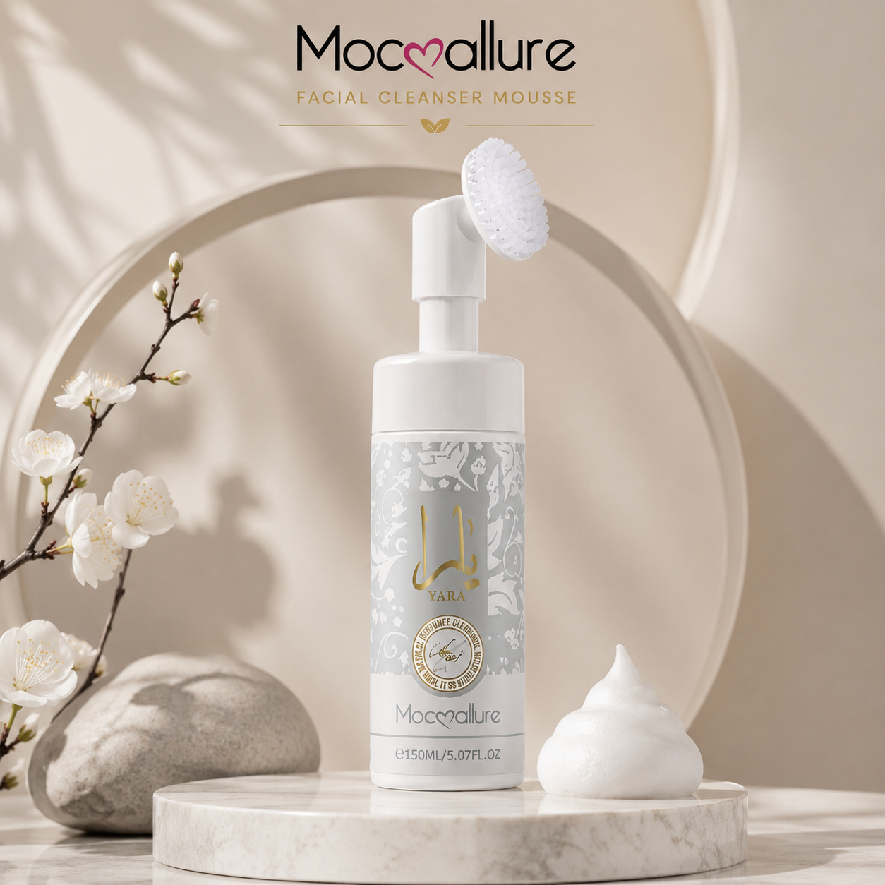 Espuma Limpiadora Facial Mocoallure Cleansing