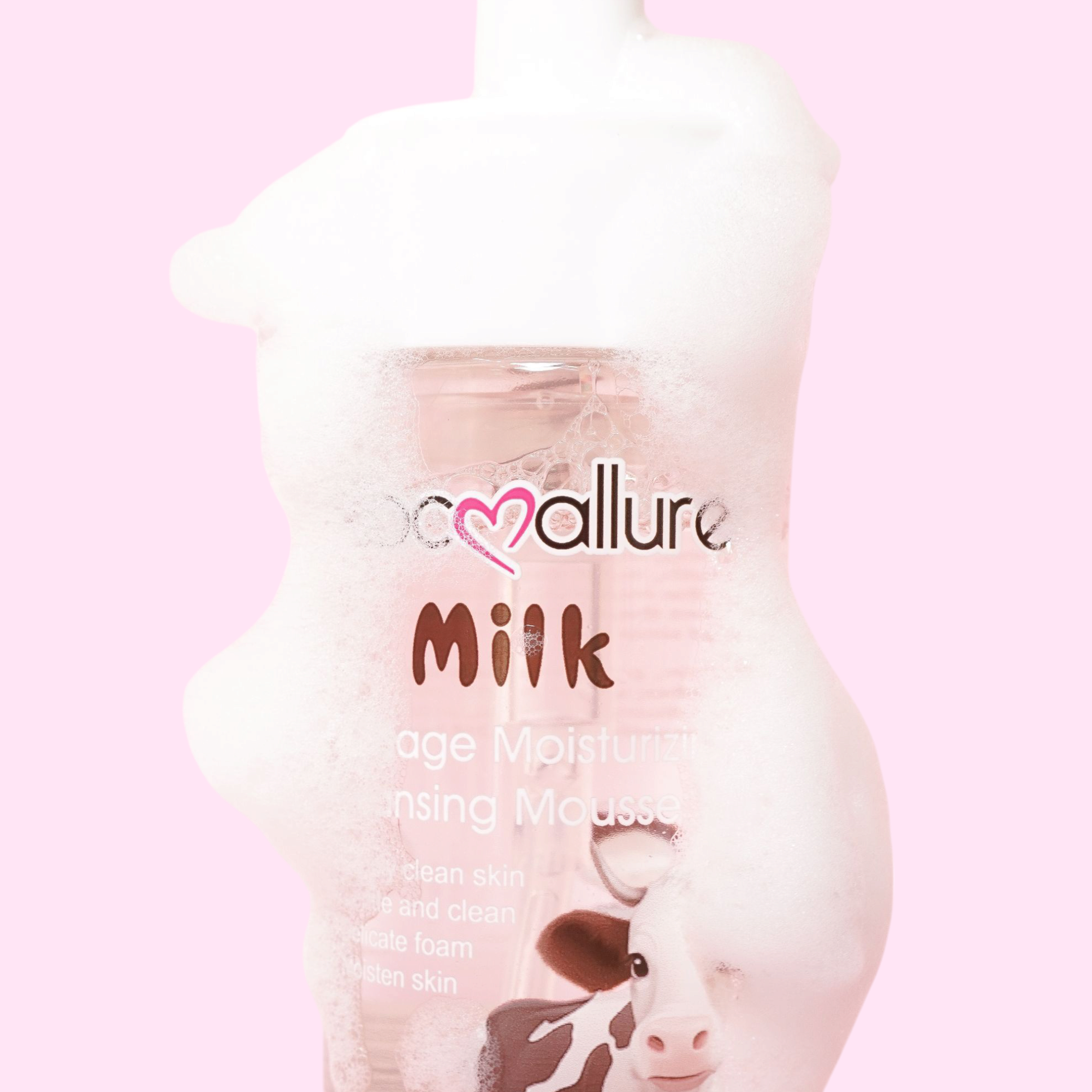 Limpiadora Mousse Hidratante de Masaje, Leche. 1 pieza - Mocoallure