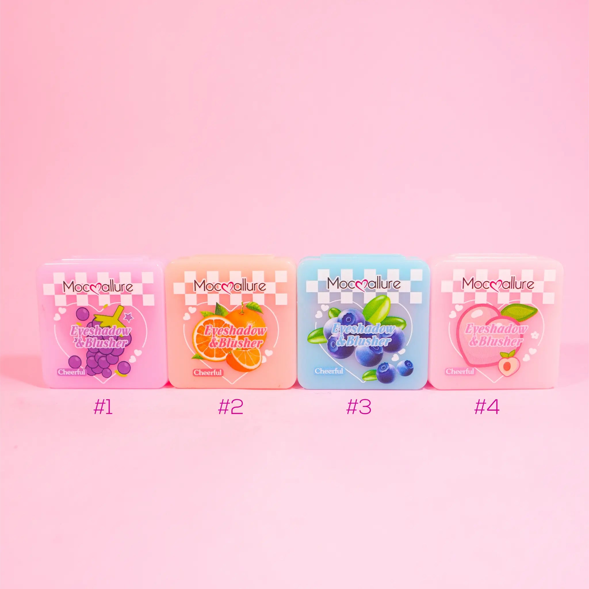 Rubor & Sombras. 4 tonos. Mocoallure