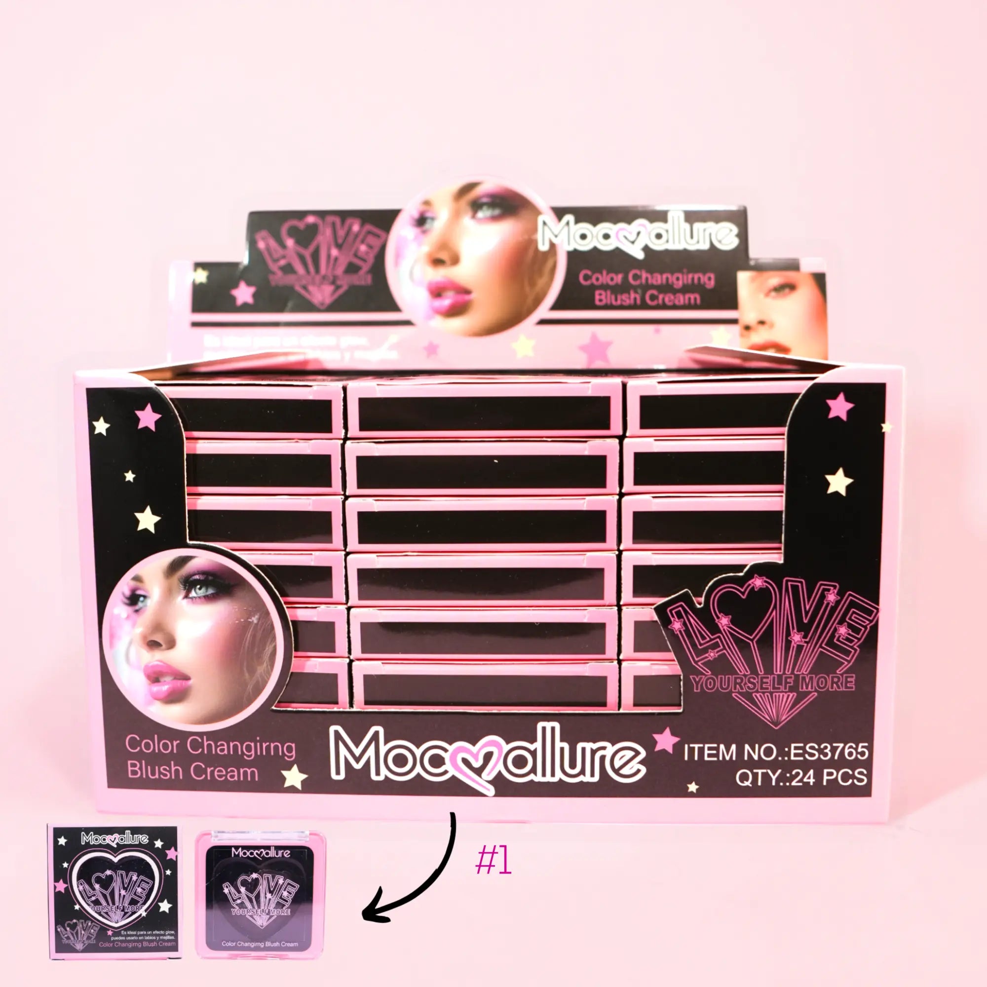 Rubor Magico para labios y mejillas que Cambia de Color segun tu pH – 1 Tono. Mocoallure