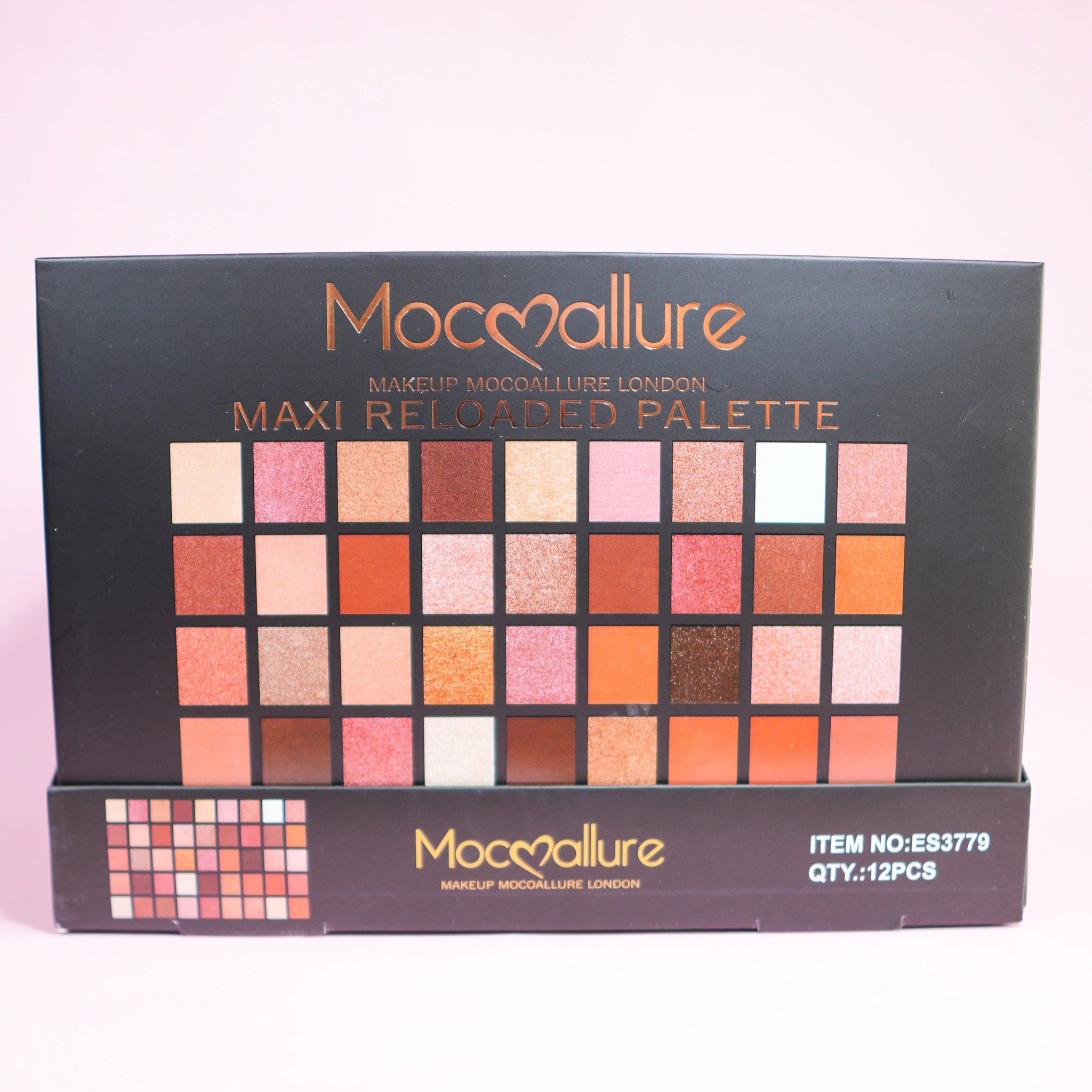 Paleta de Sombras. Maxi Reloaded Palette. 45 Colores. Mocoallure