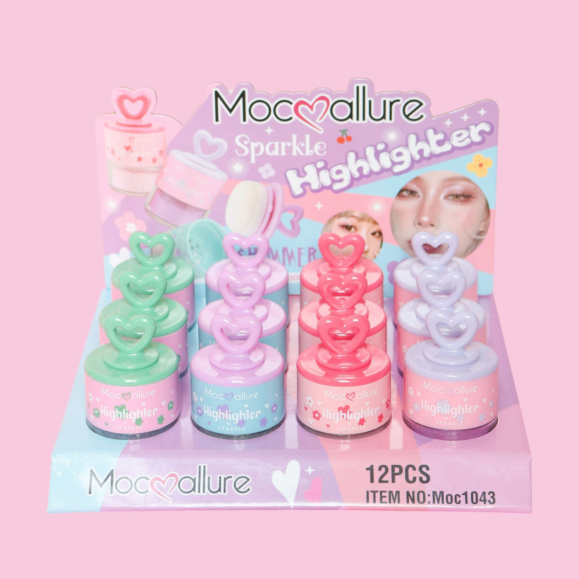 Polvo de Hadas Suelto Brillante. 4 tonos. Mocoallure