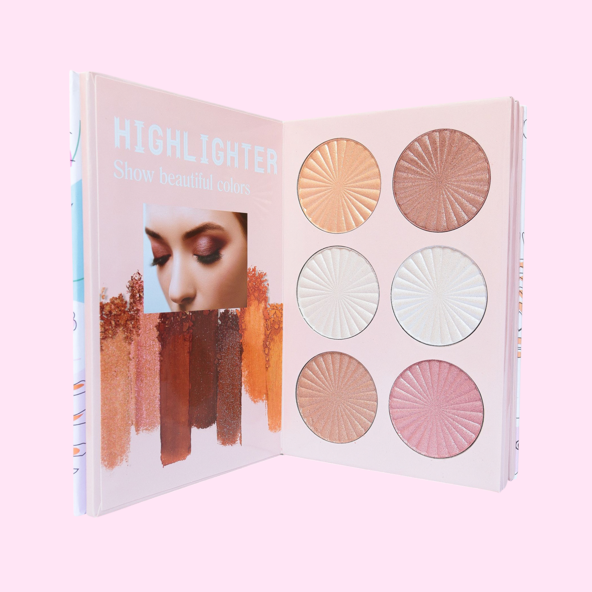 Libro de Sombras para Ojos – Brillo que Hipnotiza. Mocoallure