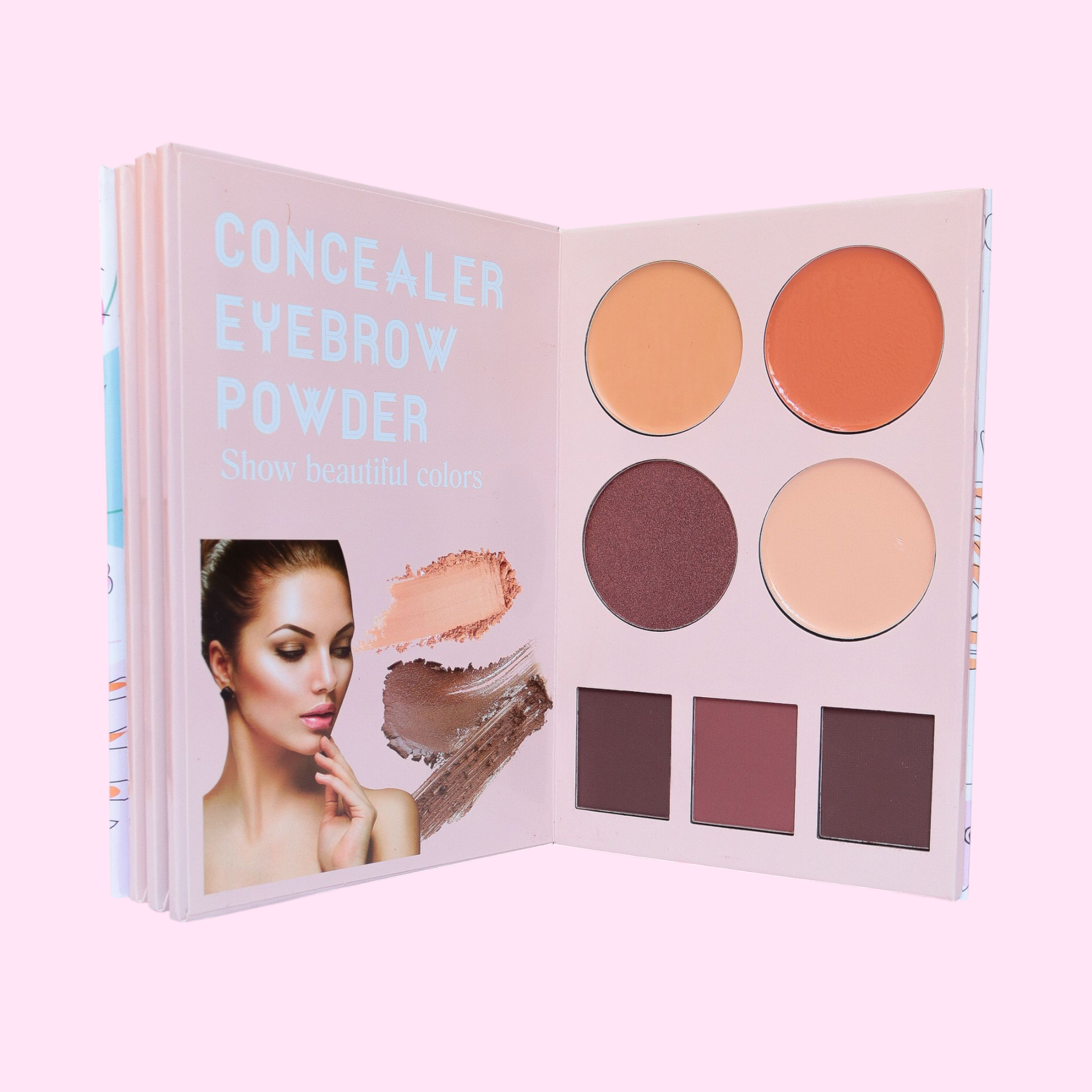 Libro de Sombras para Ojos – Brillo que Hipnotiza. Mocoallure