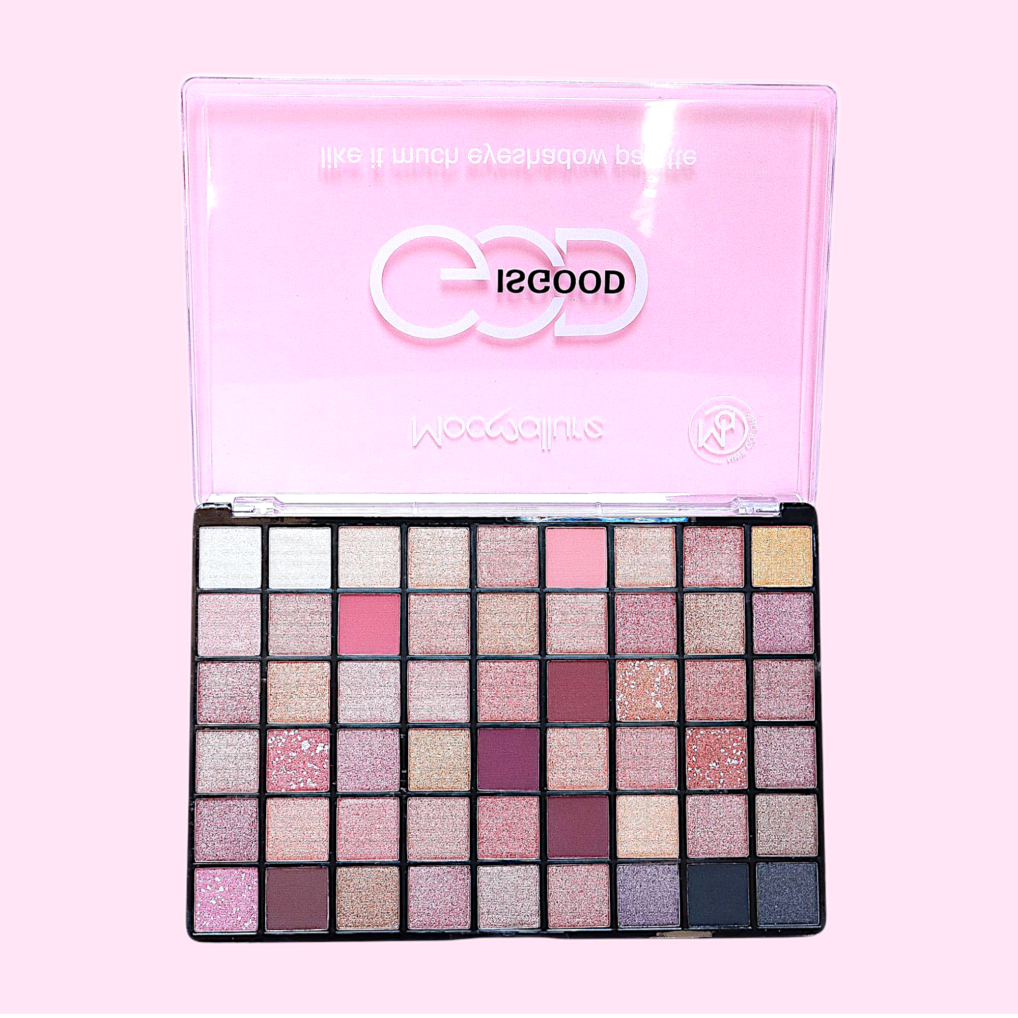 Sombras de ojos, paleta ISGOOD 54 colores. Mocoallure.
