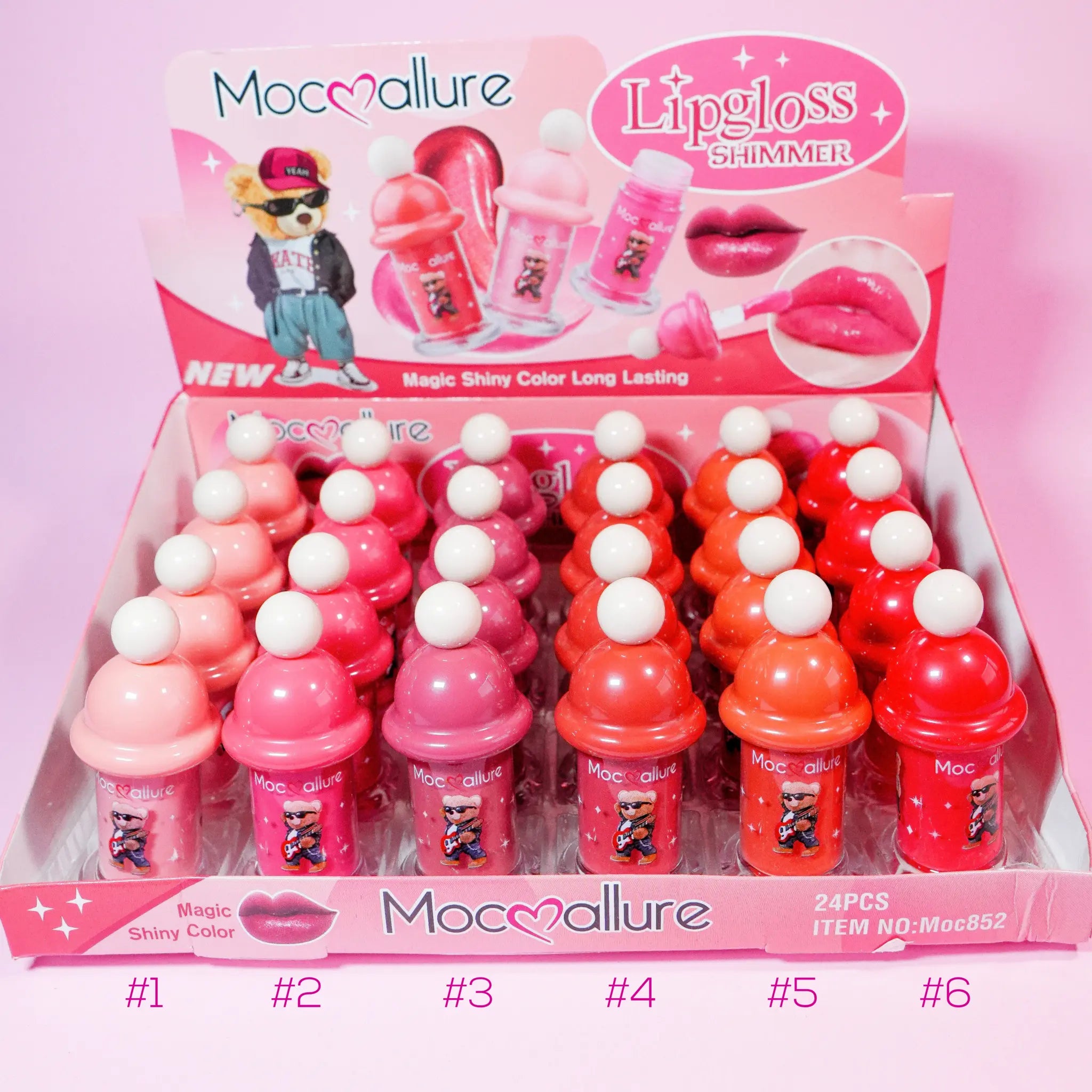 Lip Gloss Mocoallure - Sweet Glow Edition