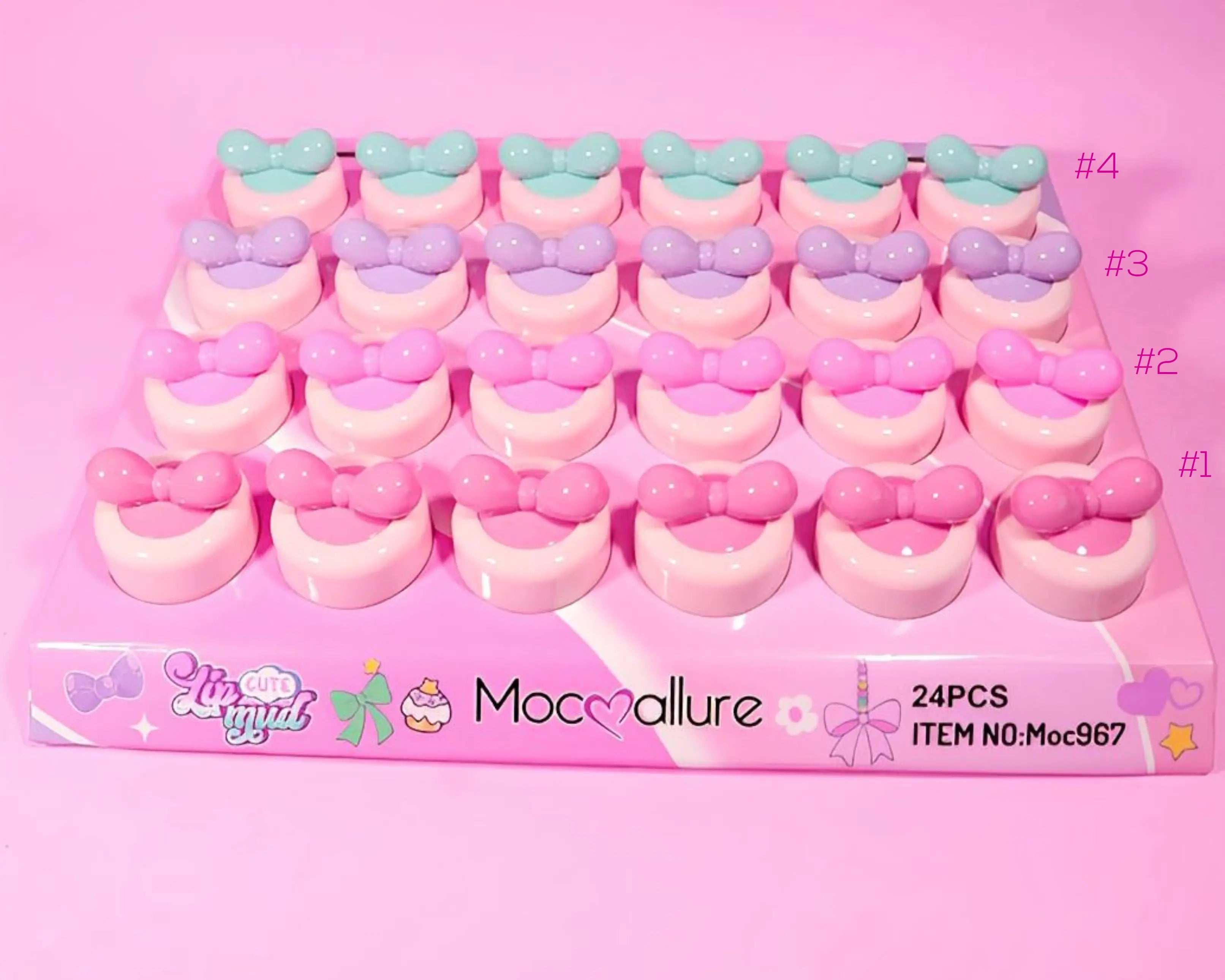 Mocoallure Cute Lip Mud. 6 tonos.