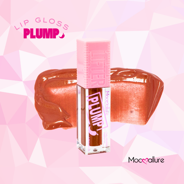 Lifter Gloss Plump Chili Glam: Glos Metálico Iridiscente Aumenta labios