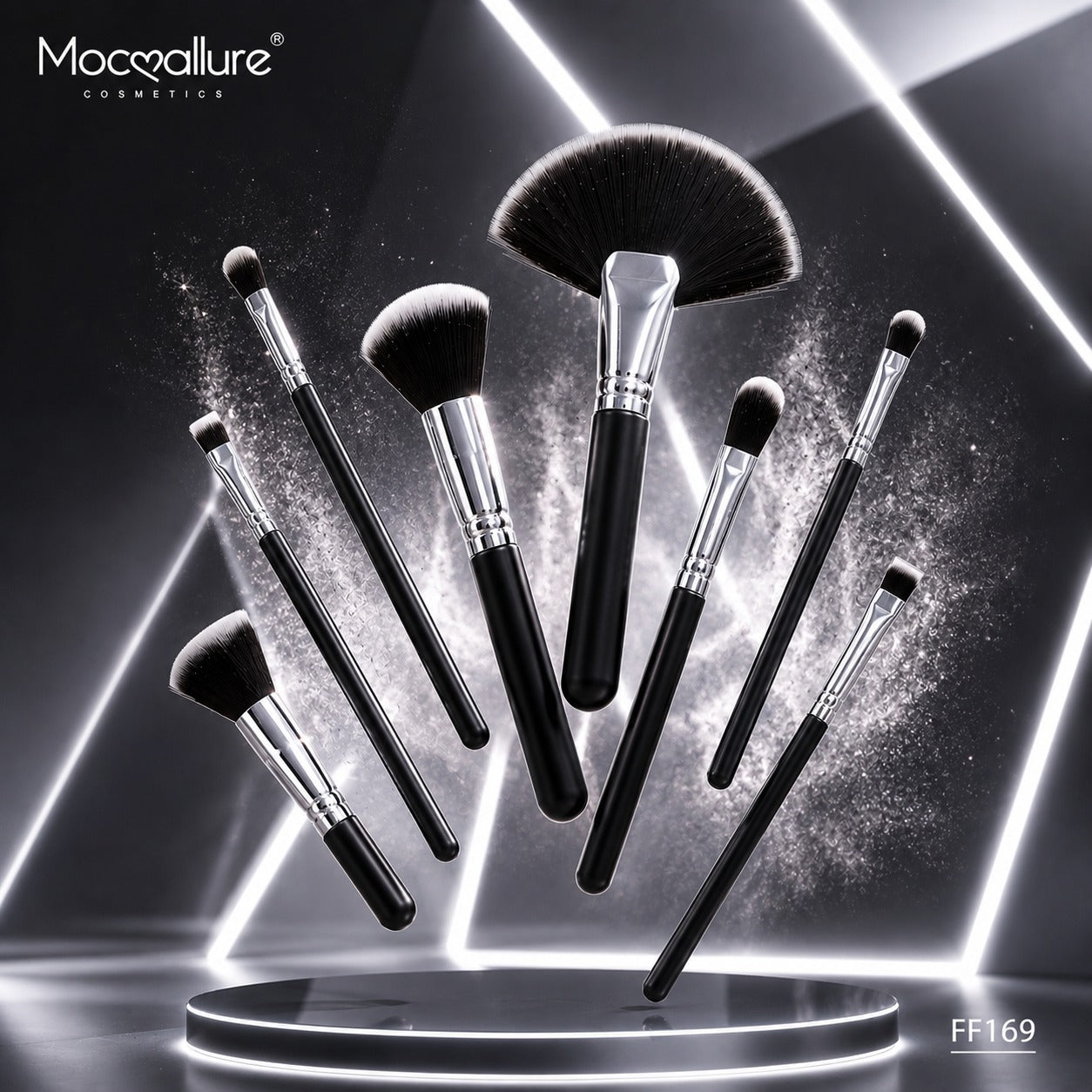 Juego de Brochas para Maquillaje Profesional Mocallure
