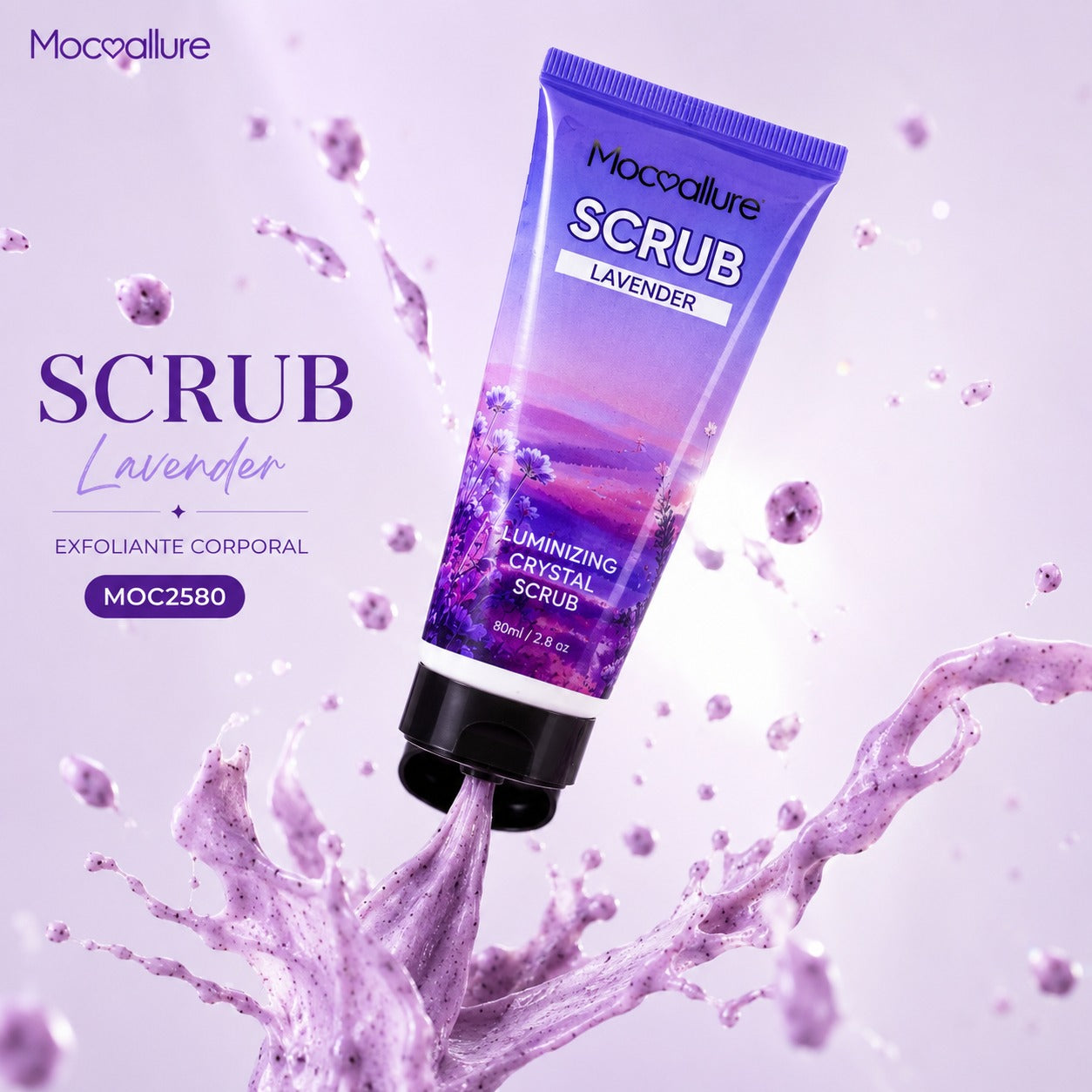 Scrub Exfoliante Hidratante para Manos con fragancia de larga duración