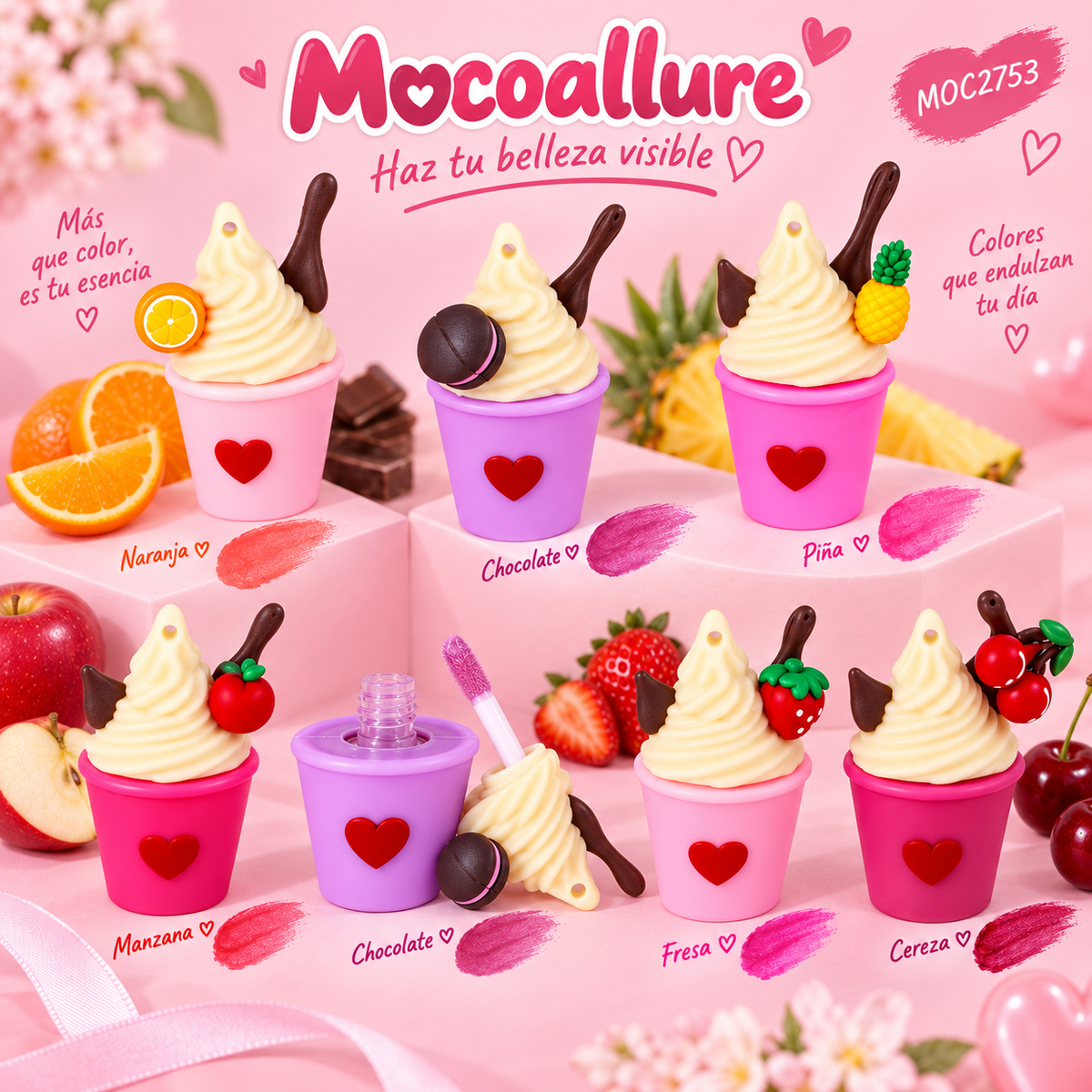 LIPGLOSS 2IN1 MOC2753