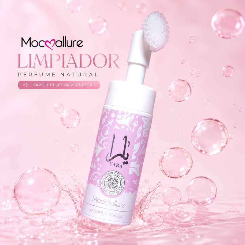 Espuma Limpiadora Facial Mocoallure Cleansing Foam con fragancia