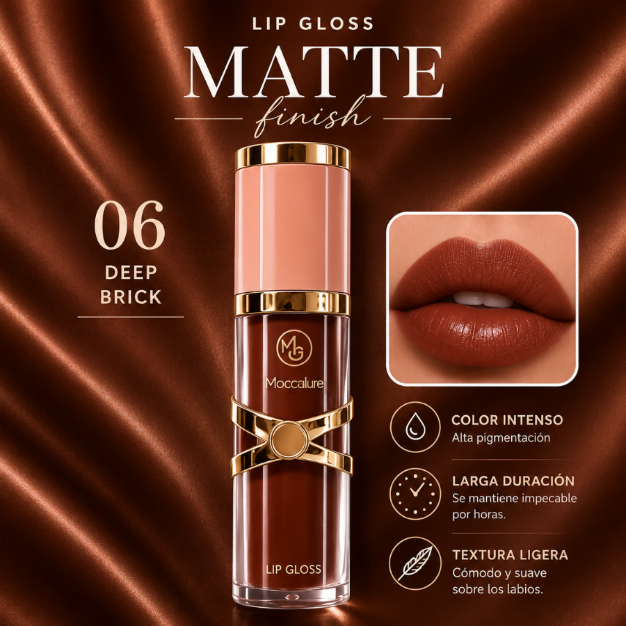 Labial Líquido Mate Moccolure Matte Finish | 6 Tonos